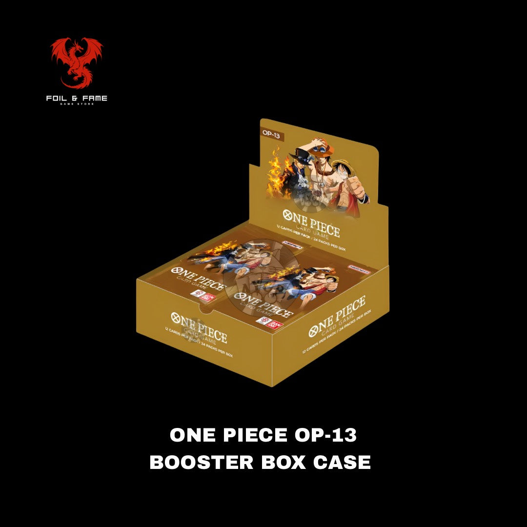 One Piece Card Game: Booster Box Case - Carrying On His Will (OP-13) (English) (Pre Order: 7/Nov/25) | Foil & Fame